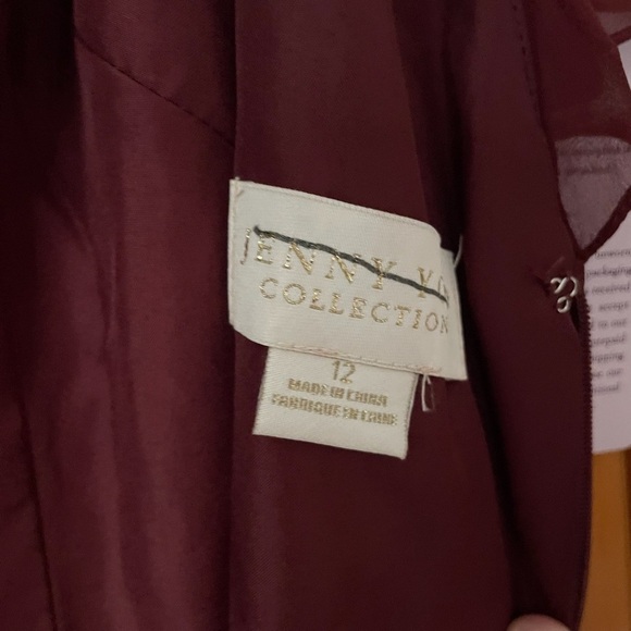 Jenny Yoo Anthropologie BHLDN Mila Cinnamon Rose Maxi Dress Sz 12 NWT - Picture 8 of 9